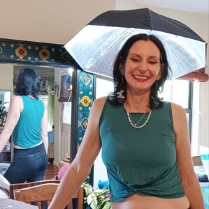 Green 💚 crop notted work out tank